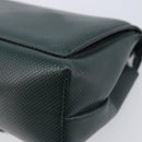 Bottega Veneta Marco Polo Shoulder Bag Leather Green Gold Auth BA16706-15