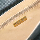 Bottega Veneta Marco Polo Shoulder Bag Leather Green Gold Auth BA16706-19