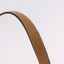 GUCCI Micro GG Supreme Shoulder Bag PVC Beige Gold Auth BA16707-12