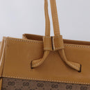 GUCCI Micro GG Supreme Shoulder Bag PVC Beige Gold Auth BA16707-20