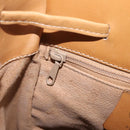 GUCCI Micro GG Supreme Shoulder Bag PVC Beige Gold Auth BA16707-25