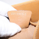 GUCCI Micro GG Supreme Shoulder Bag PVC Beige Gold Auth BA16707-27