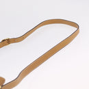 GUCCI Micro GG Supreme Shoulder Bag PVC Beige Gold Auth BA16707-9