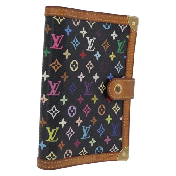 LOUIS VUITTON Multicolor Agenda PM Day Planner Cover R21076 LV Auth BA16712