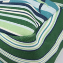 Salvatore Ferragamo Tote Bag Canvas Green Silver Auth BA16713A-10