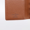 LOUIS VUITTON Monogram Agenda PM Day Planner Cover R20005 LV Auth BA16717-14