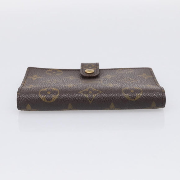 LOUIS VUITTON Monogram Agenda PM Day Planner Cover R20005 LV Auth BA16717