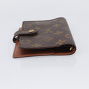 LOUIS VUITTON Monogram Agenda PM Day Planner Cover R20005 LV Auth BA16717-6