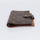 LOUIS VUITTON Monogram Agenda PM Day Planner Cover R20005 LV Auth BA16717-7