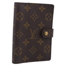 LOUIS VUITTON Monogram Agenda PM Day Planner Cover R20005 LV Auth BA16724-1