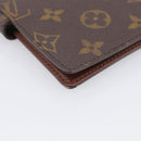 LOUIS VUITTON Monogram Agenda PM Day Planner Cover R20005 LV Auth BA16724-11