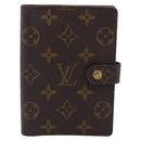 LOUIS VUITTON Monogram Agenda PM Day Planner Cover R20005 LV Auth BA16724-2