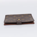 LOUIS VUITTON Monogram Agenda PM Day Planner Cover R20005 LV Auth BA16724-4