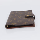 LOUIS VUITTON Monogram Agenda PM Day Planner Cover R20005 LV Auth BA16724-7