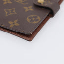 LOUIS VUITTON Monogram Agenda PM Day Planner Cover R20005 LV Auth BA16724-8