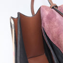 BURBERRY Nova Check Shoulder Bag Canvas Beige Gold Auth BA16725A-21