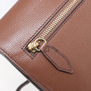 BURBERRY Nova Check Shoulder Bag Canvas Beige Gold Auth BA16725A-25