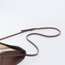 BURBERRY Nova Check Shoulder Bag Canvas Beige Gold Auth BA16725A-8