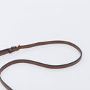 BURBERRY Nova Check Shoulder Bag Canvas Beige Gold Auth BA16725A-9