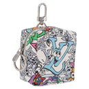 LOUIS VUITTON Monogram Comics Bijoux Sac Squared Pouch M01049 LV Auth BA16727V-1