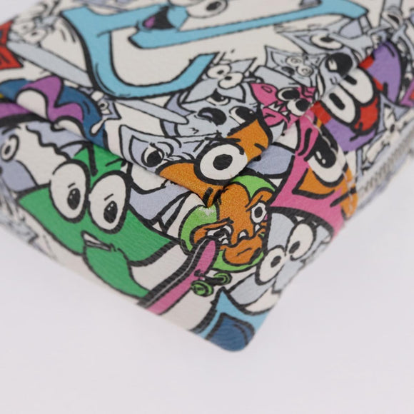 LOUIS VUITTON Monogram Comics Bijoux Sac Squared Pouch M01049 LV Auth BA16727V