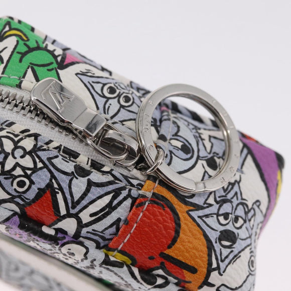 LOUIS VUITTON Monogram Comics Bijoux Sac Squared Pouch M01049 LV Auth BA16727V