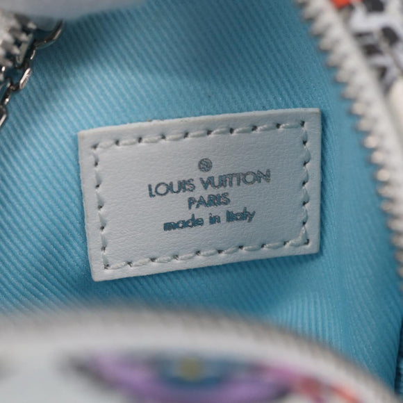 LOUIS VUITTON Monogram Comics Bijoux Sac Squared Pouch M01049 LV Auth BA16727V