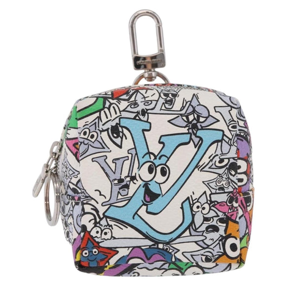 LOUIS VUITTON Monogram Comics Bijoux Sac Squared Pouch M01049 LV Auth BA16727V