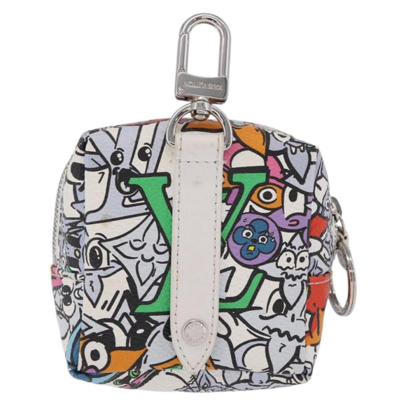 LOUIS VUITTON Monogram Comics Bijoux Sac Squared Pouch M01049 LV Auth BA16727V