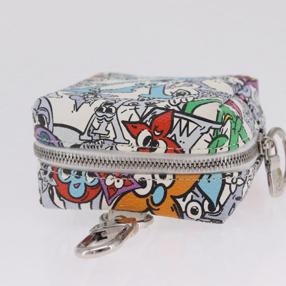 LOUIS VUITTON Monogram Comics Bijoux Sac Squared Pouch M01049 LV Auth BA16727V