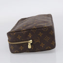 LOUIS VUITTON Monogram Trousse Toilette 28 Clutch Bag M47522 LV Auth BA16730-4
