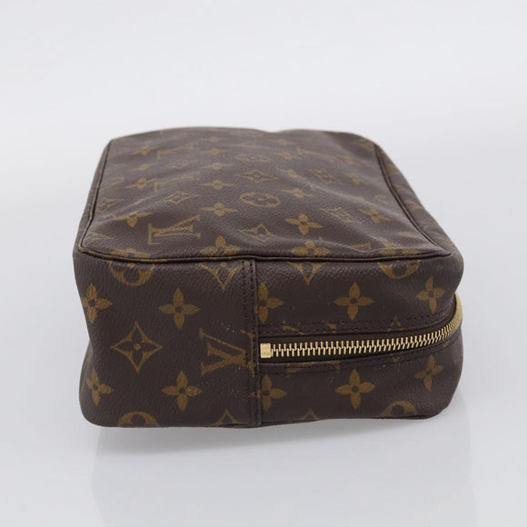 LOUIS VUITTON Monogram Trousse Toilette 28 Clutch Bag M47522 LV Auth BA16730