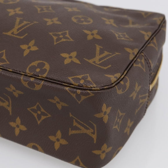LOUIS VUITTON Monogram Trousse Toilette 28 Clutch Bag M47522 LV Auth BA16730
