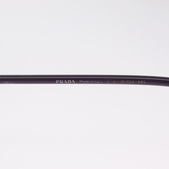 PRADA Sunglasses Plastic Purple Gold Auth BA16731V