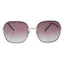 PRADA Sunglasses Plastic Purple Gold Auth BA16731V-2