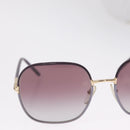 PRADA Sunglasses Plastic Purple Gold Auth BA16731V-4