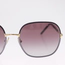PRADA Sunglasses Plastic Purple Gold Auth BA16731V-5