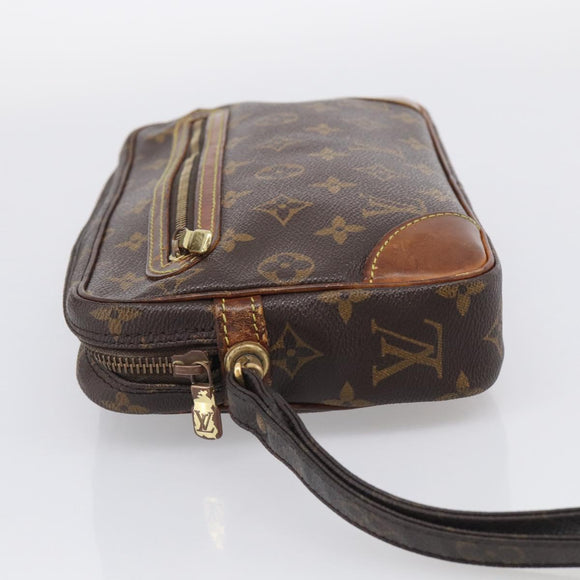 LOUIS VUITTON Monogram Marly Dragonne GM Clutch Bag M51825 LV Auth BA16732