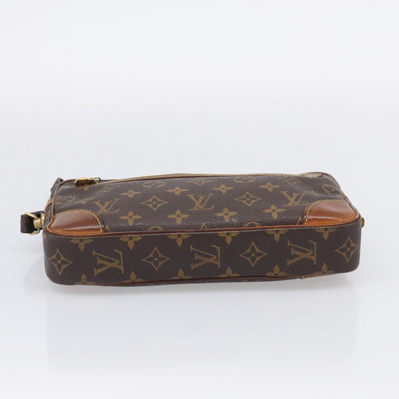 LOUIS VUITTON Monogram Marly Dragonne GM Clutch Bag M51825 LV Auth BA16732
