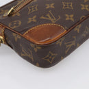 LOUIS VUITTON Monogram Marly Dragonne GM Clutch Bag M51825 LV Auth BA16732-9