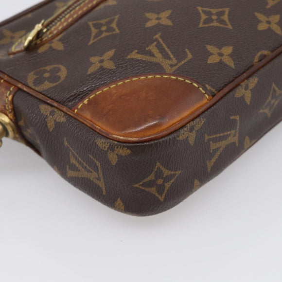LOUIS VUITTON Monogram Marly Dragonne GM Clutch Bag M51825 LV Auth BA16732