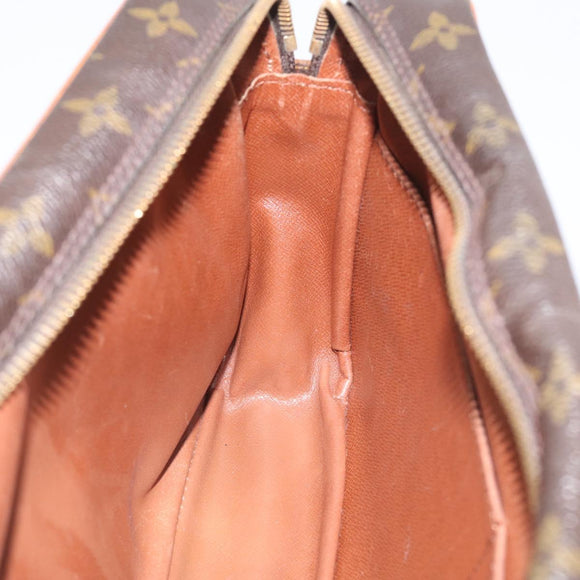 LOUIS VUITTON Monogram Compiegne 28 Clutch Bag M51845 LV Auth BA16733