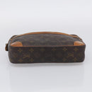 LOUIS VUITTON Monogram Compiegne 28 Clutch Bag M51845 LV Auth BA16733-7
