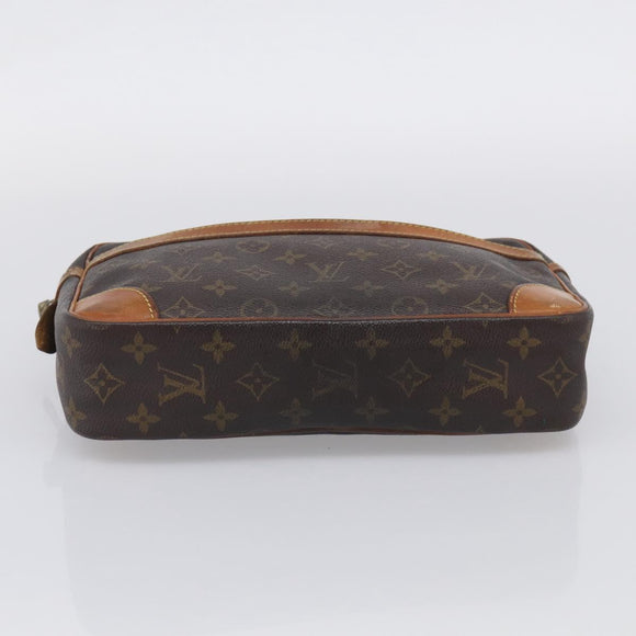 LOUIS VUITTON Monogram Compiegne 28 Clutch Bag M51845 LV Auth BA16733