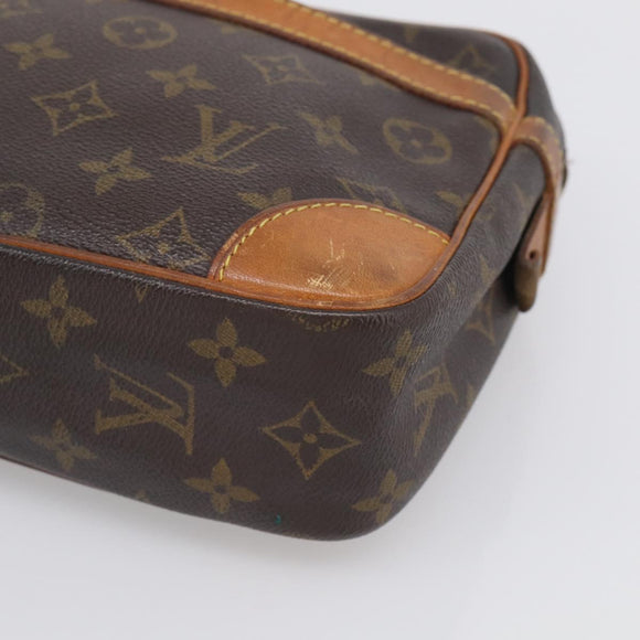 LOUIS VUITTON Monogram Compiegne 28 Clutch Bag M51845 LV Auth BA16733