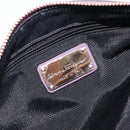 Salvatore Ferragamo Vala Hand Bag Nylon Purple Gold Auth BA16735A-16