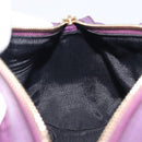 Salvatore Ferragamo Vala Hand Bag Nylon Purple Gold Auth BA16735A-18
