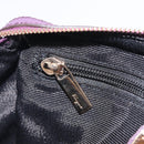 Salvatore Ferragamo Vala Hand Bag Nylon Purple Gold Auth BA16735A-20