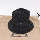 GUCCI GG Marmont Bucket Hat M Beige Gold 768647 Auth BA16737M-19