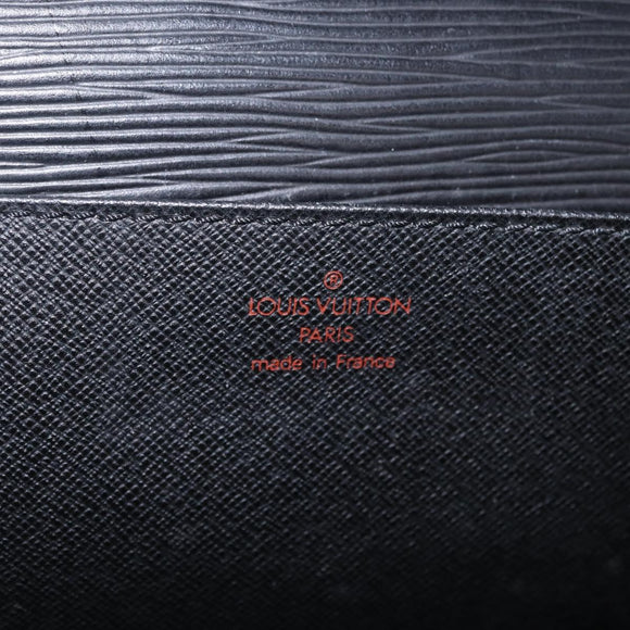 LOUIS VUITTON Epi Serviette Conseiller Business Bag Black M54422 LV Auth BA16739